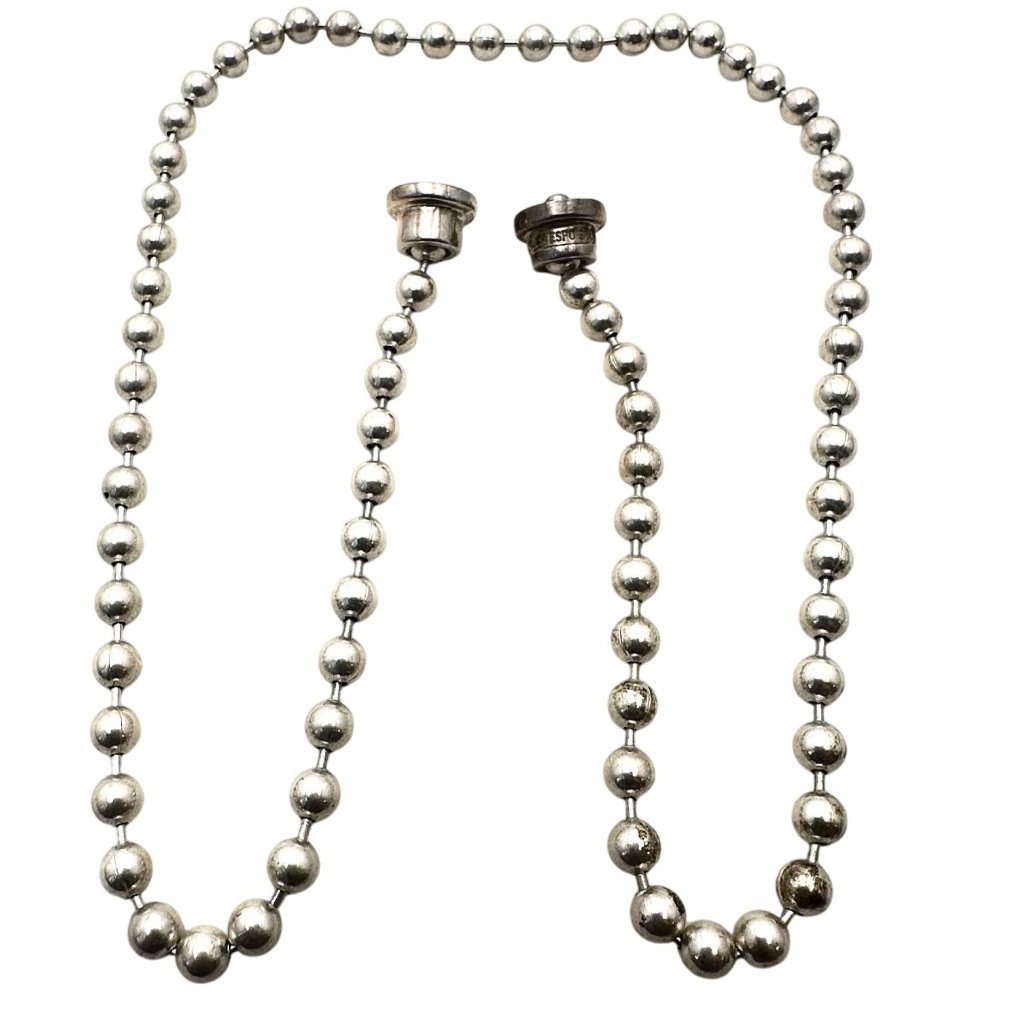 Joseph Esposito Popcorn Chain Magnetic Clasp 18 Inch Necklace 33 Gram 93$